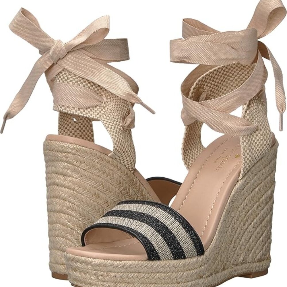 Kate Spade New York Women's Delano Espadrille Wedge Sandal